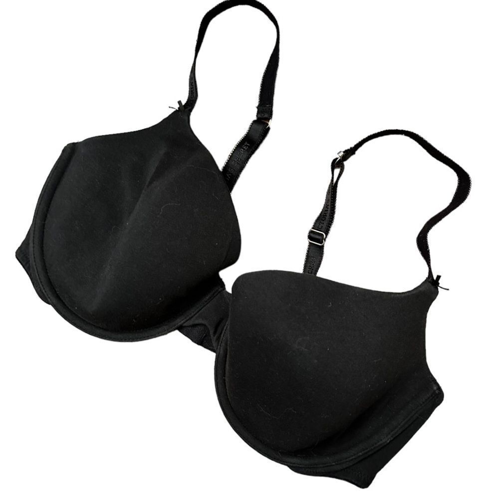Victoria's Secret Lined Demi‎ Black Bra